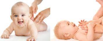 Flip baby over and massage his/her back. The Best Baby Massage In Kochi Ayurprasavaraksha