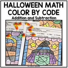 Looking for first grade math activities or a fun game to practice 1st grade math skills? Addition And Subtraction Coloring Worksheets First Grade Tpt