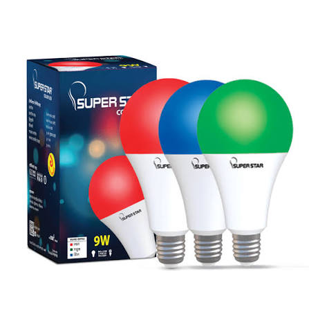 Color LED Bulb 9W