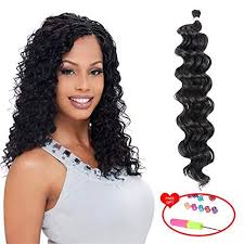 Discover over 172 of our best selection of 1 on. Amazon Com Una Ocean Wave Crochet Hair Ombre Blonde Hair Extensions 18 Inch 4packs Synthetic Crochet Braids Ocean Wave Crochet Braids Synthetic Hair Extensions 1b Beauty