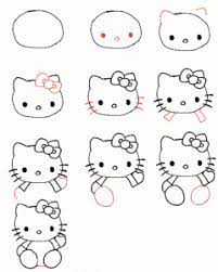 نتيجة بحث الصور عن رسومات اطفال لولو كاتي drawing for kids hello kitty easy drawings