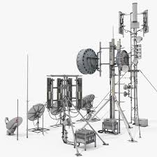 3d Towers Antennas Model Antennas Tower Architecture