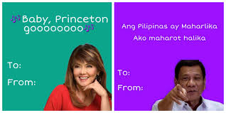 25 funny valentine's day cards that are more lol than xoxo. These Sweet V Day Cards Also Throw Shade At Ph Politicians Coconuts Manila