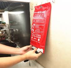 Top 10 Best Fire Blankets In 2021 Reviews It is best to store fire blankets in or adjacent to a kitchen but not too close to a potential hazard for example above a stove.