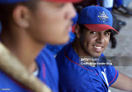 Jaime Martinez, right, a first baseman from Hueneme High who is... News  Photo