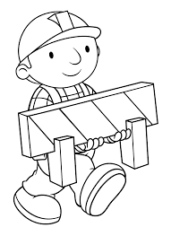 Free Bob The Builder Coloring Pages With Printable Bob The Builder Coloring Pages For Kids