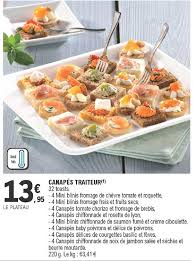 A plateau de fruits de mer (french for 'plate of the fruits of the sea') is a seafood dish of raw and cooked shellfish served cold on a platter, usually on a bed of ice. Offre Canapes Traiteur Chez E Leclerc