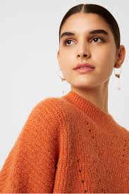At untouched world™ we believe you don't have to give up style, luxury and great design to be good to the planet. Rsvp Sara Knits Crew Neck Jumper Collections French Connection