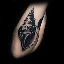 Want to see more posts tagged #seashell tattoo? Illussion Traditional Seashell Tattoo Designs