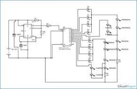 555 Timer Based Four Way Traffic Light Circuit Diagram Traffic Light Circuit Diagram Traffic