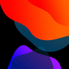 Ios 13 Wallpaper 4k Stock Multicolor Black Background Ipad Hd Gradients 796