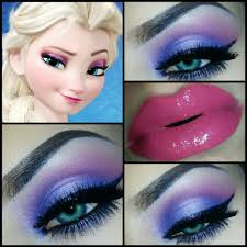 disney s frozen makeup tutorial using
