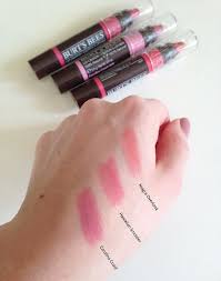 Burt S Bees Lip Crayon Swatches Burts Bees Lip Crayon Lip Crayons Burts Bees