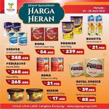 Demikian dengan informasi katalog promo toserba yogya terbaru kali ini, semoga dengan adanya promo di atas bisa membantu anda. Simak Promo Jsm Yogya Supermarket Harga Heran Berlaku 23 25 April 2021