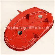 Floating deck floating centrally mounted steel cutting deck offers superb contour following. Deck 38 16 9469 For Toro Lawn Equipments Ereplacement Parts