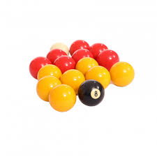The styles of pool played in the uk are derived from american 8 ball and also called 8 ball or blackball to distinguish it from other versions of pocket billiards. Full Size Uk Regulation 16 Red And Yellow Pool Ball Set 2 Buy Pool Ball Product On Alibaba Com