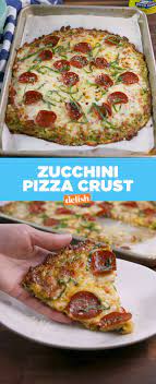 Zucchini Pizza Crust Recipe Zucchini Pizza Crust Low Carb Zucchini Recipes