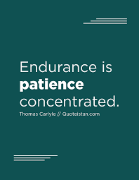 Endurance Is Patience Concentrated Patience Quotes Positive Quotes Inspirational Quotes