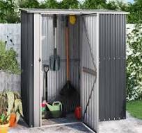 Amazon.com: Loibinfen Cobertizo de jardín de acero ...
