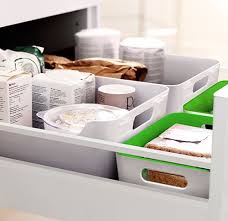 boites de rangement cuisine variera ikea high gloss white drawer dividers