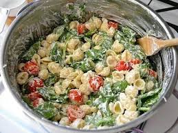 Recette Pates Epinards Tomates Creme Fraiche Recette Epinards Nourriture Miam