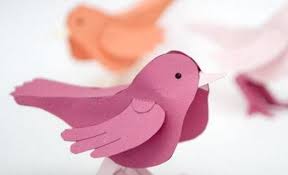 Printable Bird Crafts For Kids 3d Paper Bird Free Printable Paper Birds Bird Crafts Papercraft Printable