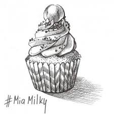 47 Ideas For Cupcakes Illustration Sketches Sweets Cupcake Illustration Pen Illustration Ink Pen Drawings