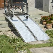 This being russia, a obvious question comes to mind: Homcom 6ft Multi Fold Aluminum Wheelchair Ramp For Sale Online Ebay
