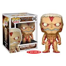 Attack On Titan Armored Titan 6 Inch Pop Vinyl Figure Funko Pop Anime Pop Vinyl Figures Vinyl Figures