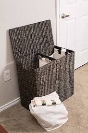 Its timeless crown molding, recessed panels and bun feet complement a variety of decorating styles, while its lovely white finish brightens your bath. 30 Of The Best Hampers And Laundry Bags You Can Get On Amazon
