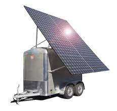 Charged via solar panel, a wall socket or car battery. Portable Solar Generator Rentals California Commercial Generator Sales Rental Maintenance Service