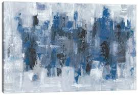 Listening to the blues takes us to our happy place, so there's no denying how much we love blue. Abstract All Blues Canvas Prints Icanvas