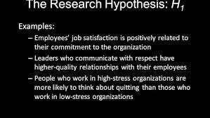 Hypothesis clearly explains and predicts the expected outcome and it indicates the types of experimental design and directs the study of any research process. The Null Hypothesis And Research Hypothesis Youtube
