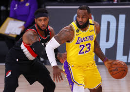 Links to los angeles lakers vs. Long Awaited Playoff Return Fails To Fire Up As Lakers Fall To Trail Blazers In Game 1 Los Angeles Times