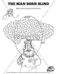 May 28, 2020 · the bible verses represented in each of the coloring pages. John 9 The Man Born Blind Bible Mazes Sharefaith Kids