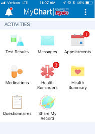 health mychart login chart images online