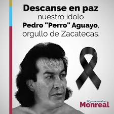 Se fue un grande del pancracio mexicano: Pedro “Perro" Aguayo Damián. De  origen campesino, nacido en Nochistlán, #Zacatecas, llegó a lo más alto de  la lucha libre a nivel mundial, convirtiéndose en