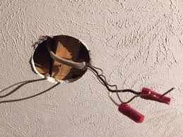 Hide your old light fixture's hole with a relatively lightweight piece of art that can mount flat against the ceiling. Electrical How To Install A Flush Ceiling Light With A Poorly Placed Hole Itectec