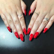 Longer nails are always in style, but with more and more women in careers where long nails are not. Updated 30 Bold Red Acrylic Nails For 2020 August 2020