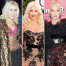 See how they turned their southern california backyard into a winder wonderland. Christina Aguilera S Transformation See Photos Young To Now