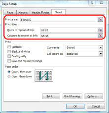 Select the page tab in the page setup dialog box. Printing Those Monster Excel Sheets Legal Office Guru
