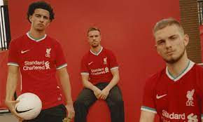 Rep your team in the liverpool fc stadium home jersey. Photos Reds Model Their New 2020 21 Nike Home Kit Liverpool Fc