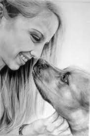 I drew my girl Missy in coloured pencil 💕