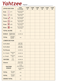 Seems an app like yahtzee is available for windows! 10 Best Printable Yahtzee Score Sheets Printablee Com