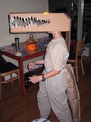 You can ditch the sewing for hot glue if you'd like! Crocodile Costume Evil Mad Scientist Laboratories