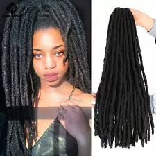 See more ideas about soft dreads, crochet hair styles and crochet braids hairstyles. Spring Sunshine Faux Locs Crochet Braids Soft Dread 18inch Synthetic Braiding Hair Extension Afro Hairstyles Aliexpress