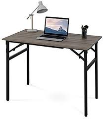 Amazon Com Devaise Folding Desk 42 Computer Desk For Home Office No Assembly Required Kitchen Din Computer Desks For Home Home Desk Folding Computer Desk