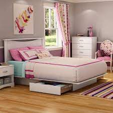 Canyon Queen Storage Bed Girls Bedroom Sets Platform Bed With Drawers White Bedroom Furniture