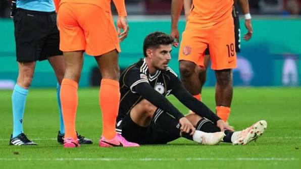 Arsenal forward Kai Havertz will return from Germany duty for a scan after going off injured in Thursday’s 1-1 Nations League draw with the Netherlands.  The 27-year-old is thought to have a hamstring problem, although there is optimism that it is not serious.