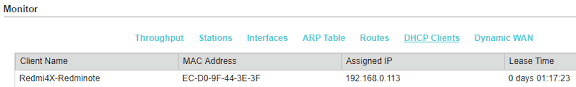 Check spelling or type a new query. Cpe220 Dhcp Client List By Comment Name Business Community